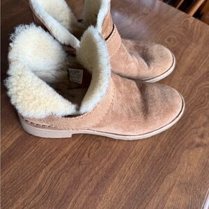 UGG McKay Tan Shearling-Lined Women's Boots
